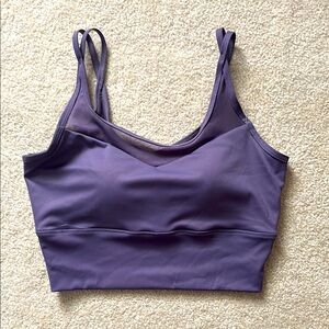 Purple Women's Intimate Top Sports Bra